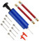 FEPITO 14 Pcs Inflatable Tools Set Inflator Ball Pump with Needles, Flexible Hose and Nozzle for Basketball, Soccer Ball, Volleyball, Rugby, Water Polo Ball