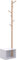 HOMCOM 180 cm Hallway Coat Rack Storage Bench Tree Hat Hanger Entryway Stand Garment Organiser Bedroom Living Room