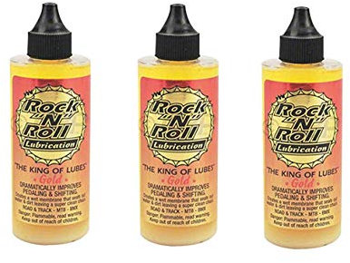 Rock N Roll 135816 Gold Chain Lubricant, 4-Ounce (3-Pack)