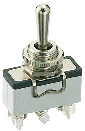 Interrupteur à levier unipolaire MOM-OFF-MOM