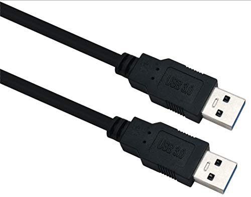 Helos Câble de raccordement USB 3.0 A mâle/fiche A Noir 0,5 m