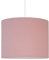 youngDECO® Pastellrosa Hängeleuchte 1xE27, Hängelampe aus Baumwollstoff, mini Ø25cm, Pendelleuchte für Kinderzimmer und Babyzimmer, Hergestellt in der EU