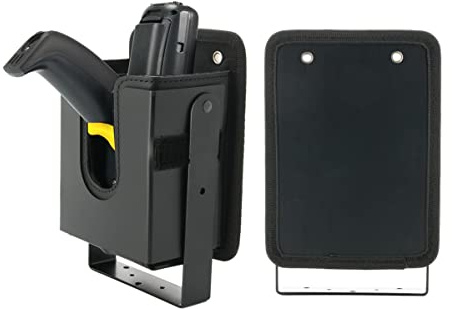 Mobilis Holster für Pistol Grip-Terminals zum Anschrauben an eine Wand oder einen Gabelstapler - Schnellzugriffssystem