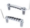 Guyker Guitar Tune-O-Matic Bridge and Stop Bar Tailpiece Combo Replacement Compatible with LP SG EPI 6 String Electric Guitar(GS001 + GM005, chrome)