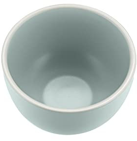 Devon Ceramics Ltd Set of Stoneware Cereal/Noodle Bowls (Set of 2, Green)