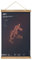 Gun CsGo Waffen-Scroll-Poster, Stoffbild, Kunst, Holzrahmen, hängender Druck, Aufhänger für Raumdekoration, Öl, Leinwand, Kit Geschenk