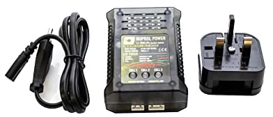 Nuprol Li-ion/Li-Po Balance Charger - Charges Both Li-Po and Li-ion Airsoft Batteries - Reliable Fast and Safe Airsoft Battery Charger