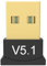 Demiawaking USB Bluetooth 5.1 Adapter, USB Bluetooth 5.1 Dongle, Wireless Sender Empfänger, 2,4 GHz für Computer, Laptop-PC