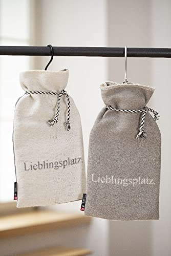 David Fussenegger Wärmflasche 'Lieblingsplatz ' 2L 21 x 38 cm Rauch - Beige