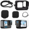 REDTRON Silikonhülle und Bildschirmschutz, Kit für GoPro Hero 12/11/10/9 Black, Inklusive Silikonhülle & 6 Bildschirmschutzfolien aus gehärtetem Glas & 2 Objektivschutz für GoPro 12/11/10/9,Pack 2