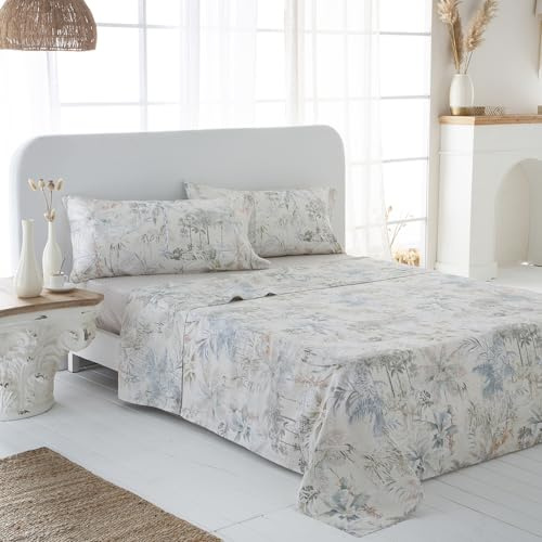 COTTON ARTean Ecuador Bettwäsche-Set, 160 cm, Satin, Fadenzahl 200, mehrfarbig