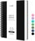 RETTACY Notizbuch B5 Gepunktetes, Bullet Dot Grid Journal, Spiral-Notizbücher 300 Blatt/150 Seiten zum Schreiben, 100gsm, PVC Hardcover, für Frauen Männer Arbeit Büro Schule, 19 x 25 cm - Schwarz