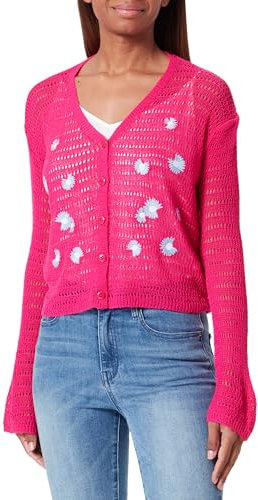 nascita Cardigan Corto, Rosa, M-L Donna