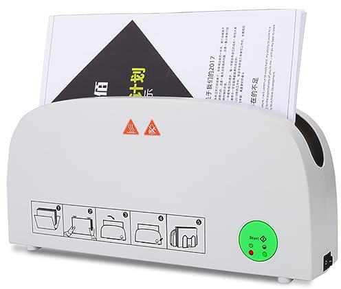 Machine à relier électrique thermofusible, machine à relier thermique A4, kit de reliure de livre A4 avec épaisseur de reliure maximale de 33 mm, reliure rapide de 1 minute pour album photo, documents