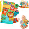 badaren Baby Stoffbuch 0–12 Monate, Quietschendes Babybuch Baby Stoffbuch, Babybuch, Stoffbücher, Sensorische Lernspielzeuge für Die Frühe Babyerziehung, Babygeschenke für Jungen und Mädchen