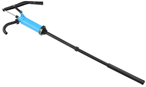 Fassfasspumpe mit Hebelwirkung, Fassfasspumpe mit Hebelwirkung, 132 Cm, Manuelle Fasshandpumpe mit Selbsteinstellendem Teleskopsiphon Zum Pumpen von Wasser, Öl, Kraftstoff