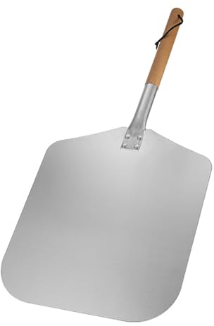 Generic Pelle à Pizza en Aluminium, Facile à Utiliser, pour Pizza Faite Maison, Pratique, Palette à Pizza tournante pour Four, pâtisserie, pâtes