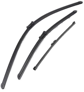 YYGGWL Scheibenwischer Für Volvo Für V40 2012 2013 2014 2015 2016 2017 Vorne Hinten Fenster Wischer Set Windschutzscheibe Scheibenwischer Wischerblätter