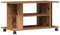 vidaXL TV-Regal mit Rollen Altholz-Optik 80x40x45 cm Holzwerkstoff