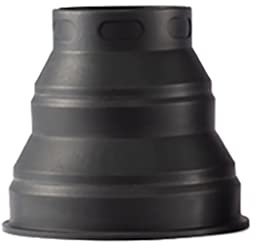 NovelGoal Silikon-Kamera-Gegenlichtblende, Antireflexblende, faltbar, 53–112 mm, Objektivblende für DSLR-Kameras (für 53–72 mm Objektiv)