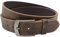 Nk Belt 4cm echter brauner Büffelleder Gürtel Handgemacht Leder 80cm-145 cm (135cm Gesamtlänge 145cm)