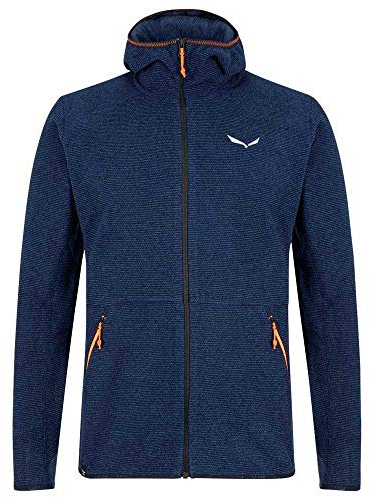 Salewa Herren NUVOLO PL M JKT, Fleecejacke Midlayer, dark denim melange, 46/S