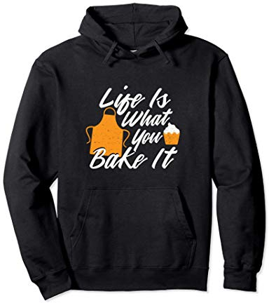cottura al forno: Life Is What - cottura al forno Felpa con Cappuccio