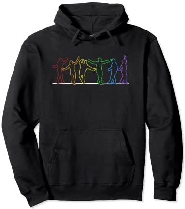 Slackline LGBT Rainbow Indoor Slackers Balancieren Slackline Pullover Hoodie