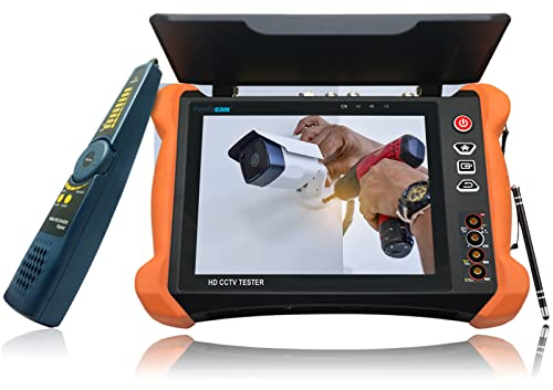 HD CCTV Tester X9MOVTADHS 8 Zoll 2K Retina Display mit Anti-Sonnenlicht-Abdeckung HD CCTV Tester mit 8MP CVI TVI AHD 8MP EX-SDI HD-SDI 3G-SDI IP Kamera Unterstützt RJ45 Kabel TDR Test