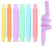 VEYLIN Pop Tubes, 6PCS Fidget Toys for Kids, Sensory and Learning Toys for Toddlers