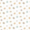 Stoff Meterware Kinderstoff Jerseystoff - 1 Meter, Jersey, Nähen, Kinder, Baby, Jungen, Mädchen, Bekleidung, Shirt (Kekse Cookies)