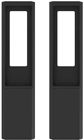 2 Pezzi Custodia in Silicone per Samsung Telecomando SolarCell BN59-01385A BN59-01385B BN59-01391A, Guscio Telecomando per Samsung Neo QLED OLED TV 2022 TM2280E BN59-01386 Remote Cover (Nero-2pcs)