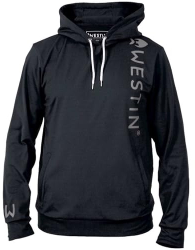 Westin Vertical Tech Hoodie Black - Angelpullover