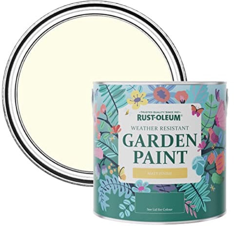 Rust-Oleum Beige Mould-Resistant Garden Paint In Matt Finish - Shortbread 2.5L