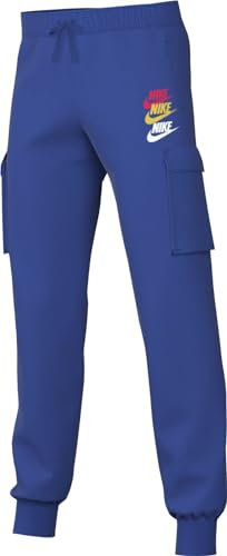 NIKE Hose Jungen Sportswear SI Fleece Cargo Pant Bb, Game Royal, FD1200-480, XL
