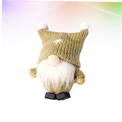 Warmhm Spielzeug Ausgestopftes Ausgestopftes Faultier Plüschstatue Dekoration Weihnachtsbaumdekoration Weihnachtsmann Nordischer Zwerg Weihnachtsbaumschmuck Geschenke Weihnachtsdekoration