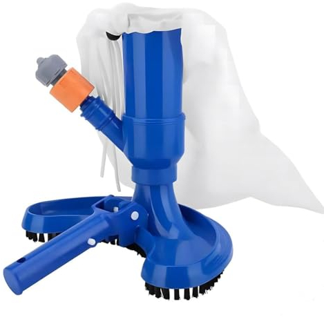 Aspirateur de Piscine, Aspirateur de Sol de Piscine, Kit de Nettoyage Piscine Convient pour piscines de plongée, spas et Bains à remous