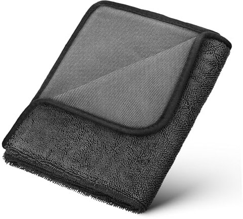 CRILSTYLEO Serviette de Nettoyage de Voiture Polyvalente Serviettes de Lavage de Voiture 50x80cm Grand Chiffon de Séchage de Voiture Non Pelucheux pour Les Détails
