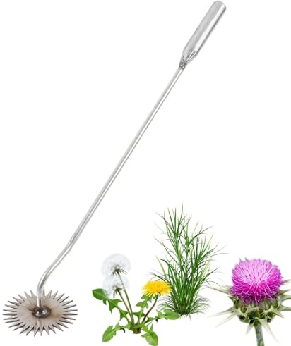 Hand-Unkrautvernichter-Werkzeug,Unkrautvernichter-Werkzeug, Jäten Gartenhandwerkzeuge, Unkrautjätgerät mit langem Griff für das Pflanzen und Jäten von Gemüse im Hinterhof, auf dem Bauernhof, einfaches