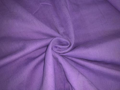 Tissu crêpe de coton écrasé de 147,3 cm de large, disponible en 11 couleurs orange/rose foncé/bleu roi/citron/noir/blanc/rouge écarlate/améthyste/rose/pêche et rouge bonbon