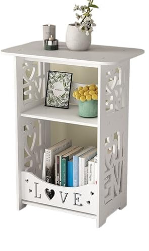 YDYAENIO Beistelltisch Nachttisch Schlafzimmer Nachttisch EIN Paar Einfache Moderne Haushalt Schlafzimmer Lagerung Nachttisch Rack