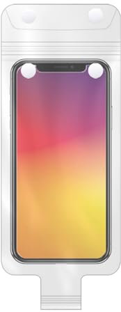 Duvcoywae 2 Sac Étanche pour Téléphone, Sac De Téléphone Moto, Pochette Étanche pour Téléphones, Étui pour Téléphones Portable pour Guidon