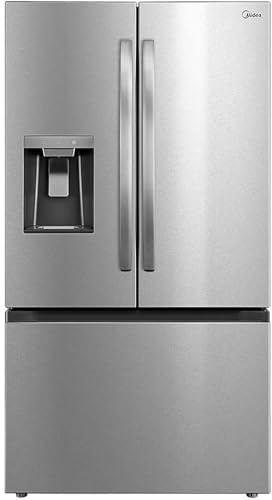 Midea MRF29D6AST 29.3 Cu. Ft. Stainless 3-Door French Door Smart Refrigerator