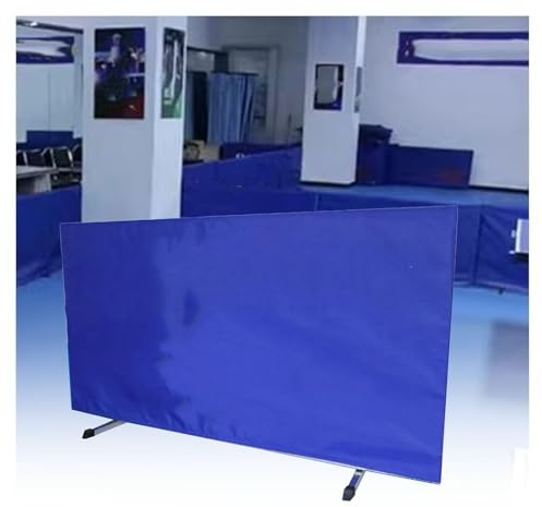 Faltbare Tischtennis-Umrandung – 140 x 75 cm, tragbare Netz-Barriere für Hallenplätze, Schule und Stadiontraining