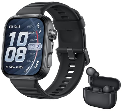 HUAWEI Watch FIT 5 Pro Smartwatch + FreeBuds SE 4, Preciso GPS, ECG, Negro | 1,92 Pantalla de Cristal de Zafiro, 3000Nits, Pago NFC,Deporte al Aire Libre,Monitorización de Salud,10 Días Autonomía, 5ATM