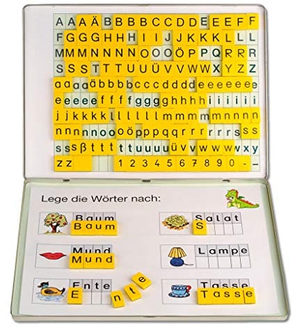 Wiemann Lehrmittel Magnetbox lesen, „ABC-Drache“, Lehrmittel Grundschule