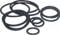 O-Ring, 6,35x1,78 mm, EPDM (70A) Innen Ø:6,35mm Schnur Ø:1,78mm Werkstoff:EPDM (70A)