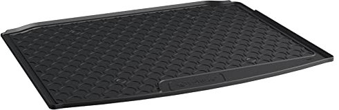 Gledring Rubbasol (Gummi) Kofferraumwanne kompatibel mit Volkswagen Tiguan II 2016-2024 exkl. e-Hybrid (5-Personen) (Tiefe Ladeboden)