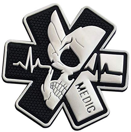 KOSSJAA Patches Klett Erste Hilfe Medic IFAK Patch Klett Klettbänder Militär Aufkleber für Rucksäcke, Hut, Jacke