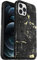 OtterBox 77-65755 Symmetry Case, Shockproof, Drop proof, Protective Thin Case, 3x Tested to Military Standard, Black/Gold, iPhone 12 mini